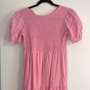 Petal and pup pink dress